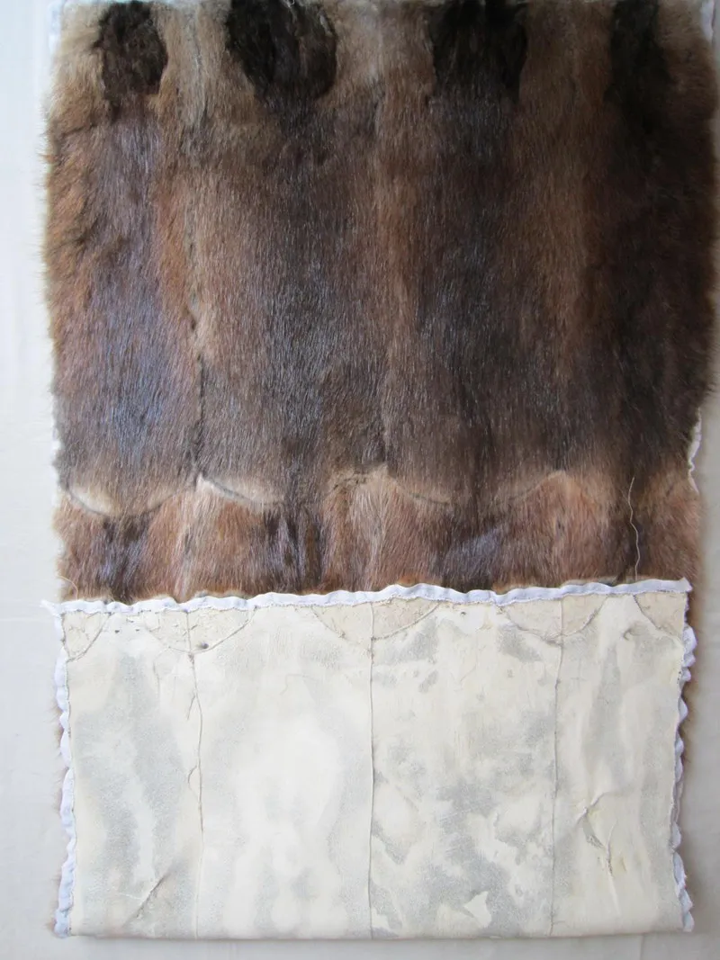 Новое поступление одеяло из натурального меха норки Подлинная меховая пластина