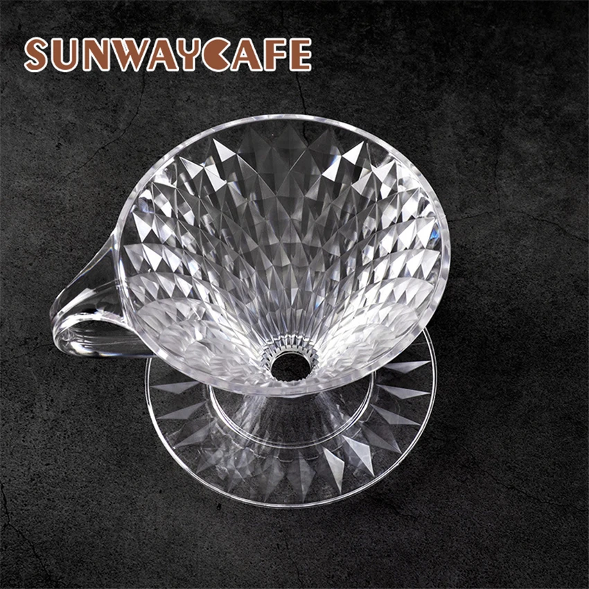 Кофейный фильтр пластиковый держатель капельные кофейные фильтры для