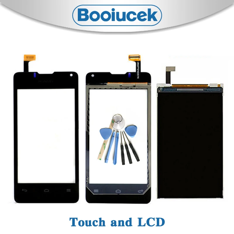 Высокое качество 4 0 ''для Huawei Ascend Y300 T8833 U8833 ЖК-дисплей с сенсорным экраном