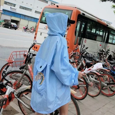 Уличный Цвет Радуга Письмо Вышивка строчка маленький рюкзак Свободные толстовки