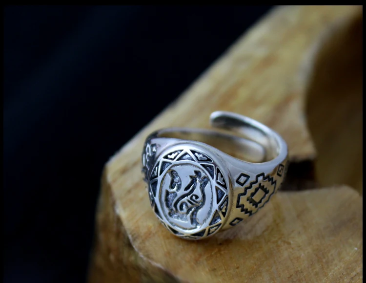Мужское и женское кольцо из серебра 925 пробы регулируемое|pure silver ring|silver ringring ring |