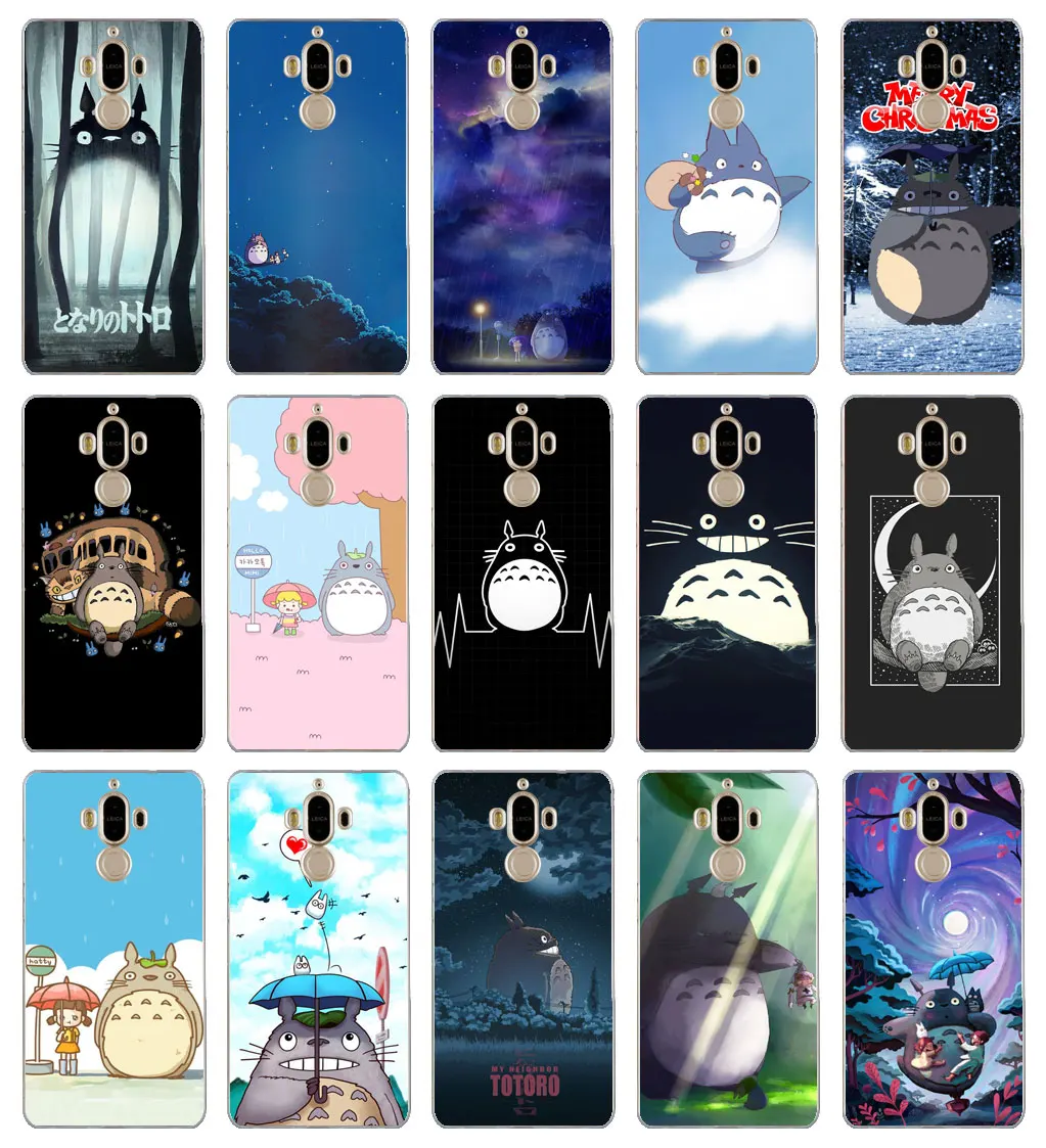 DREAMFOX M318 Cut Fashion Totoro Soft TPU Silicone Case Cover For Huawei Mate Nova 2 9 10 20 30 Lite Pro Plus |