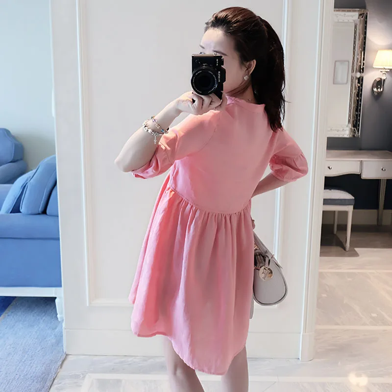Кукла платье для беременных летние платья женщин одежда Vestidos будущих мам Одежда