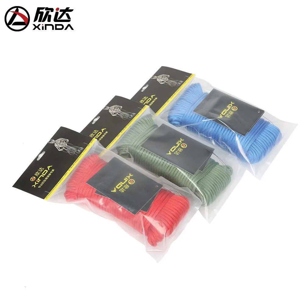 Xinda catch 9 core umbrella rope climbing rescue outdoor auxiliary equipment safety drop 31/ 50 meters | Спорт и развлечения
