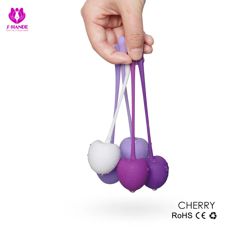 5 шт./компл. Силиконовые Шарики Кегеля вибратор вишенки гейши Вагинальные мышцы