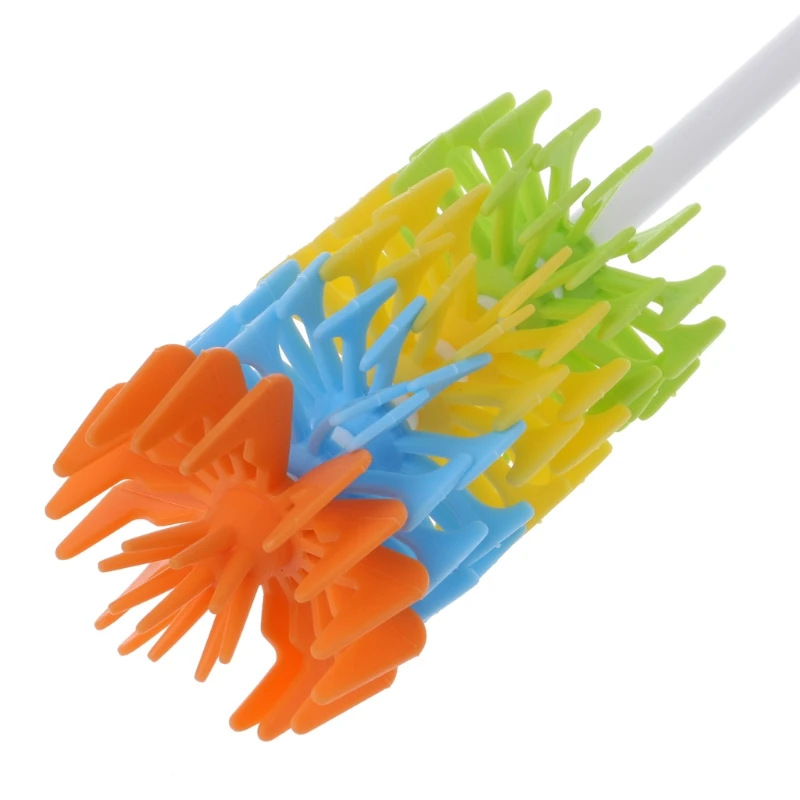 Радуга 360 кремния вращения для молока щетка бутылочки кормления ниппель