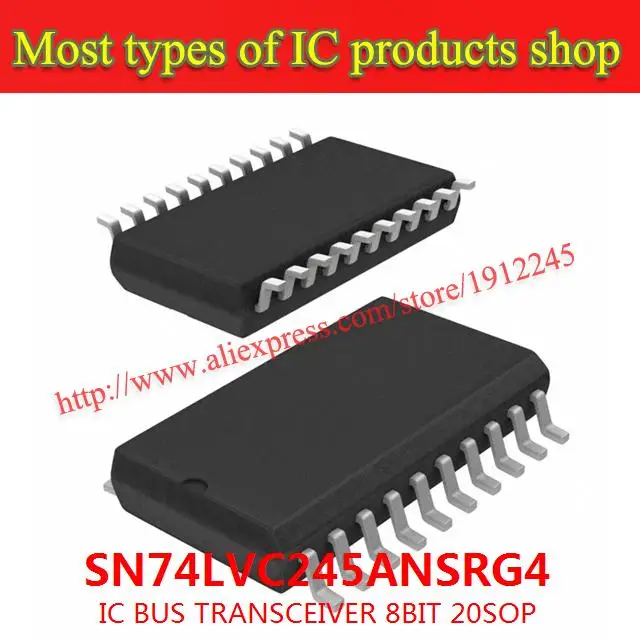 Бесплатная доставка Diy Kit SN74LVC245ANSRG4 IC приемопередатчик шины 8BIT 20SOP LVC245 74LVC245 15