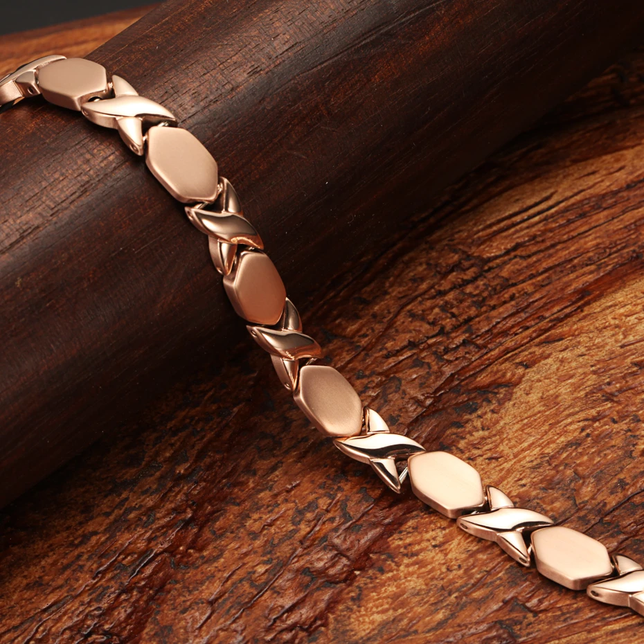 Модный Магнитный титановый браслет WelMag для здоровья спортивные мужские браслеты