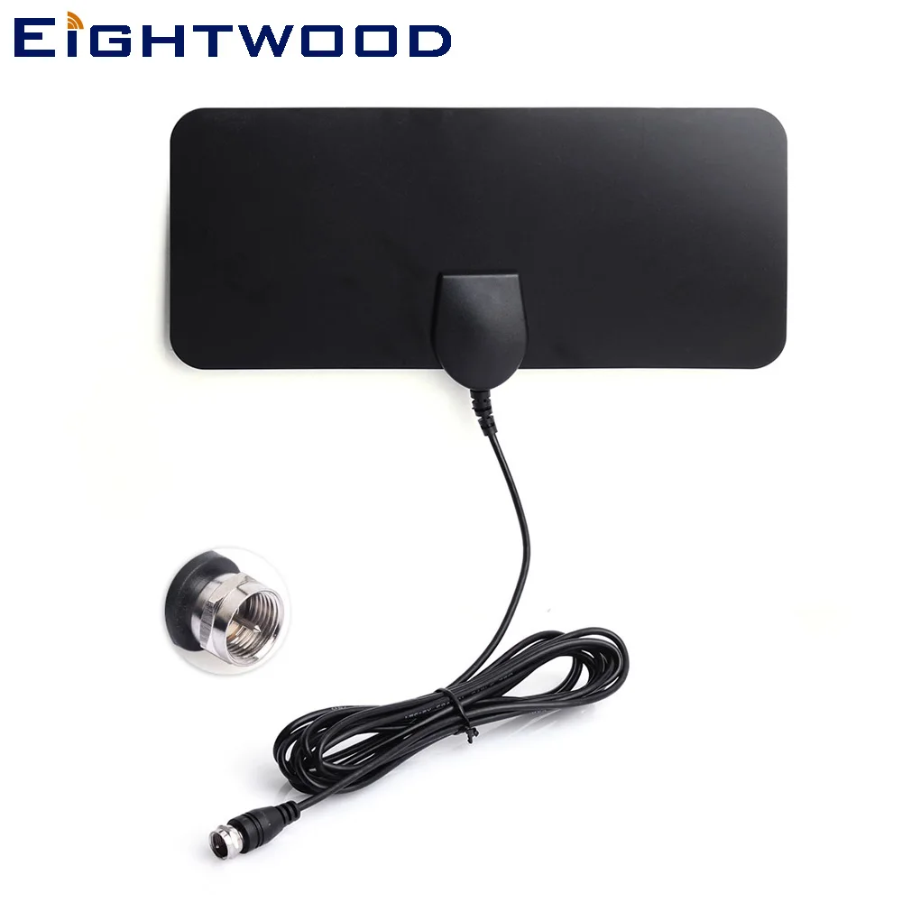 Eightwood Бесплатные HD программы цифровая HDTV ATSC DVB Внутренняя антенна с разъемом F