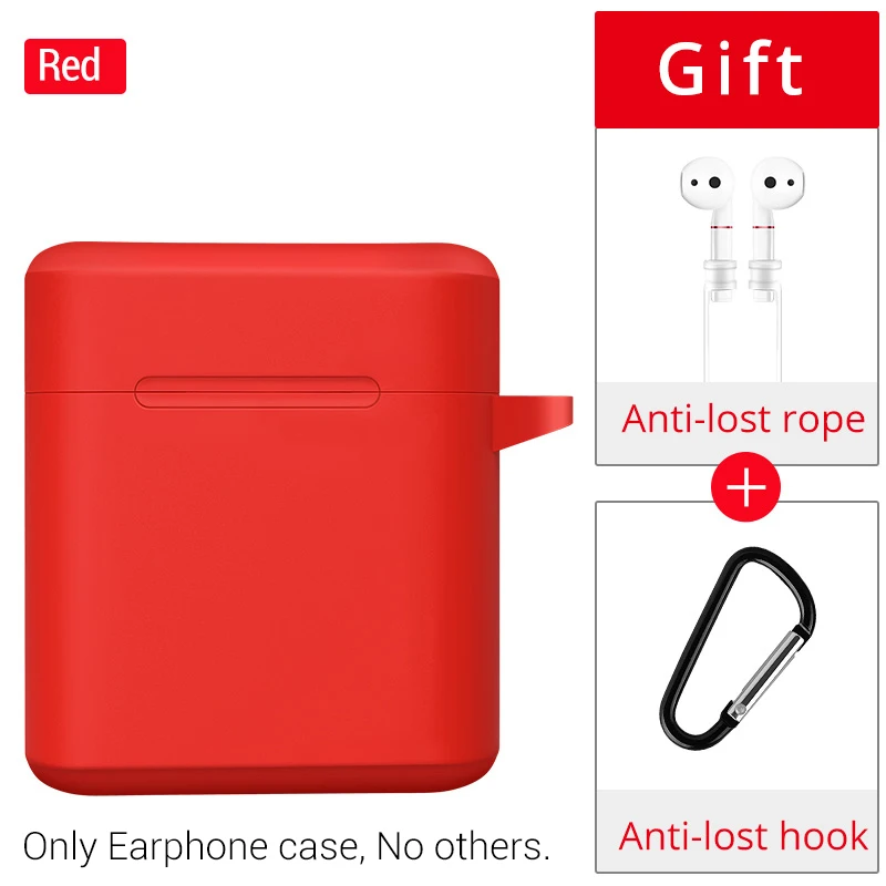 Red PZOZ силиконовый чехол для наушников huawei Freebuds 2 Pro Honor FlyPods Pro зарядка Противоскользящий слот Мягкий защитный чехол силиконовый - Цвет: Red