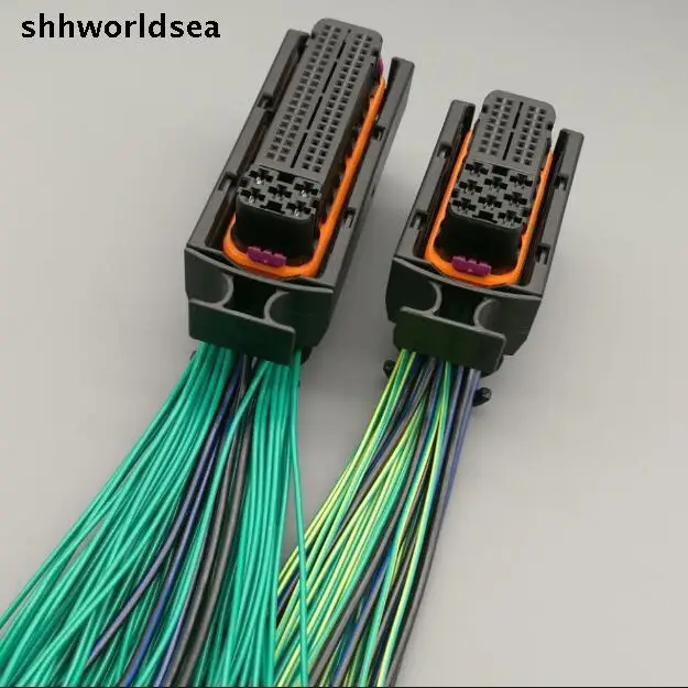 Электропроводка shhworldsea для автомобиля 40P + 81P разъем 121 P PIN 1J0 906 385C 038 379B жгут