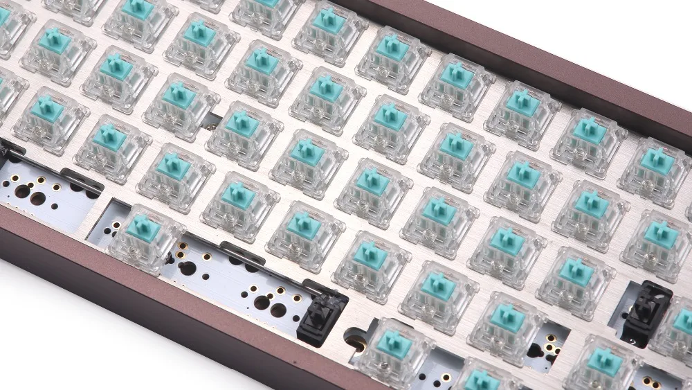 Полностью собранная клавиатура TOFU 60% с DZ60 PCB Aliaz/Zealios/Tealios переключатели с использованием вишневых стабилизаторов whithout keycaps