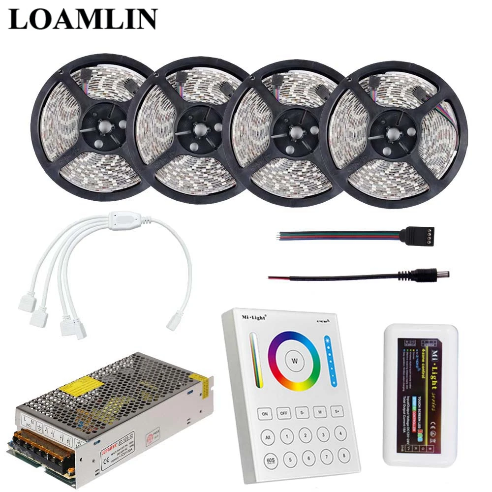 RGB Светодиодная гибкая полоса света 2835/3528SMD Milight B8 8 Zone Сенсорная панель Led