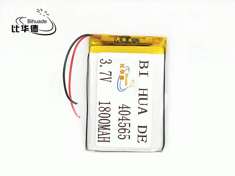 Литий ионные аккумуляторы 3 7 В 404565 1800 мАч для планшетных ПК power bank PAD Электронная