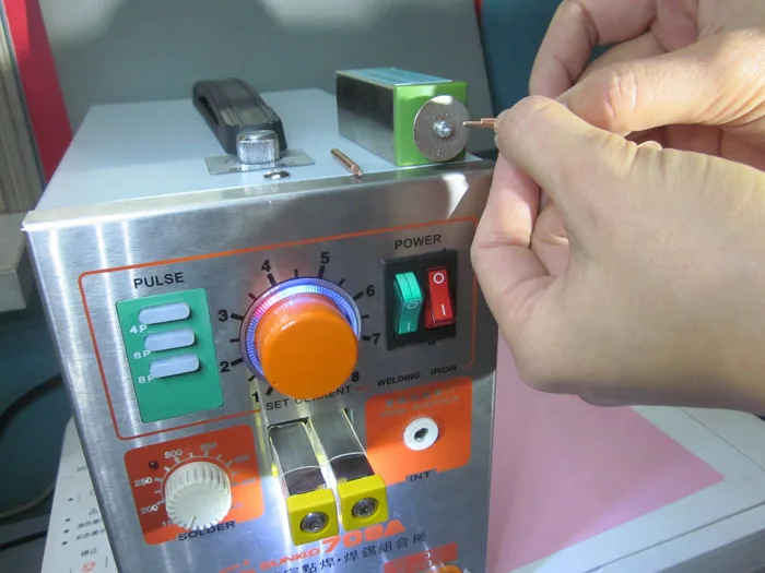 Мини аппарат для припоя сварочный сварки игла + 2 бесплатных иглы сварки|mini mini|mini