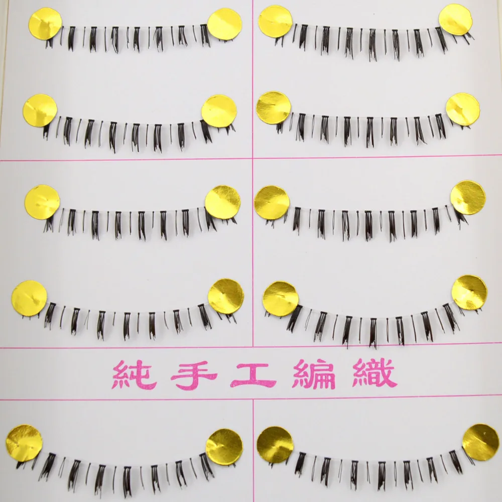 10 пар Макияж ручной работы из натурального под ресницы нижние K03|eyelash sale|lash growereyelash