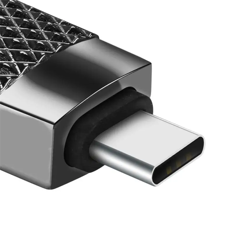 Металлический адаптер с разъемом типа C USB-C USB 3 0 OTG для Samsung S9 Прямая поставка 14