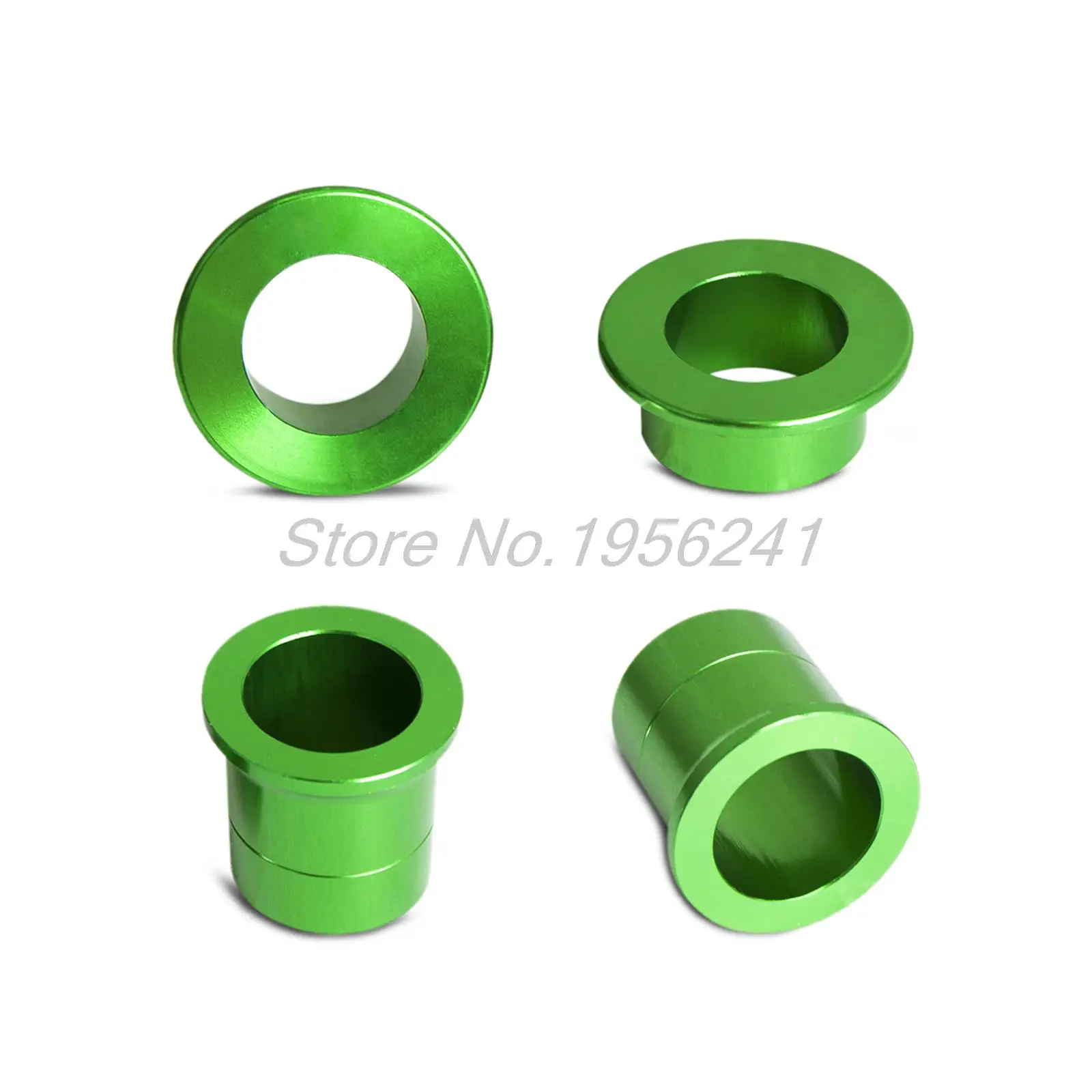 CNC передние и задние колесные распорки ступицы воротники для Kawasaki KX125 KX250 2006 2008 KX450F