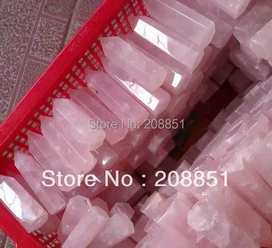 Натуральный розовый кварц хрусталь ТОЧКА исцеления 2 кг оптовая продажа