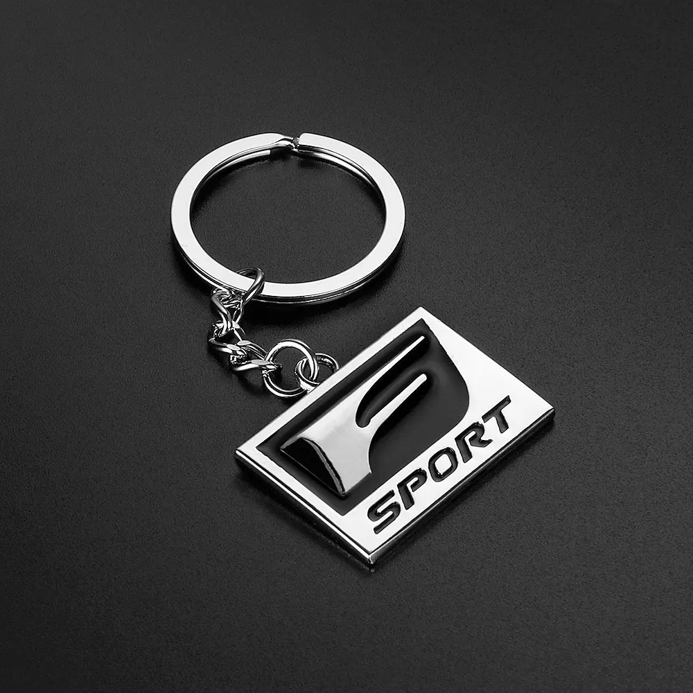 Металлический F спортивный эмблема значки логотип автомобильный брелок