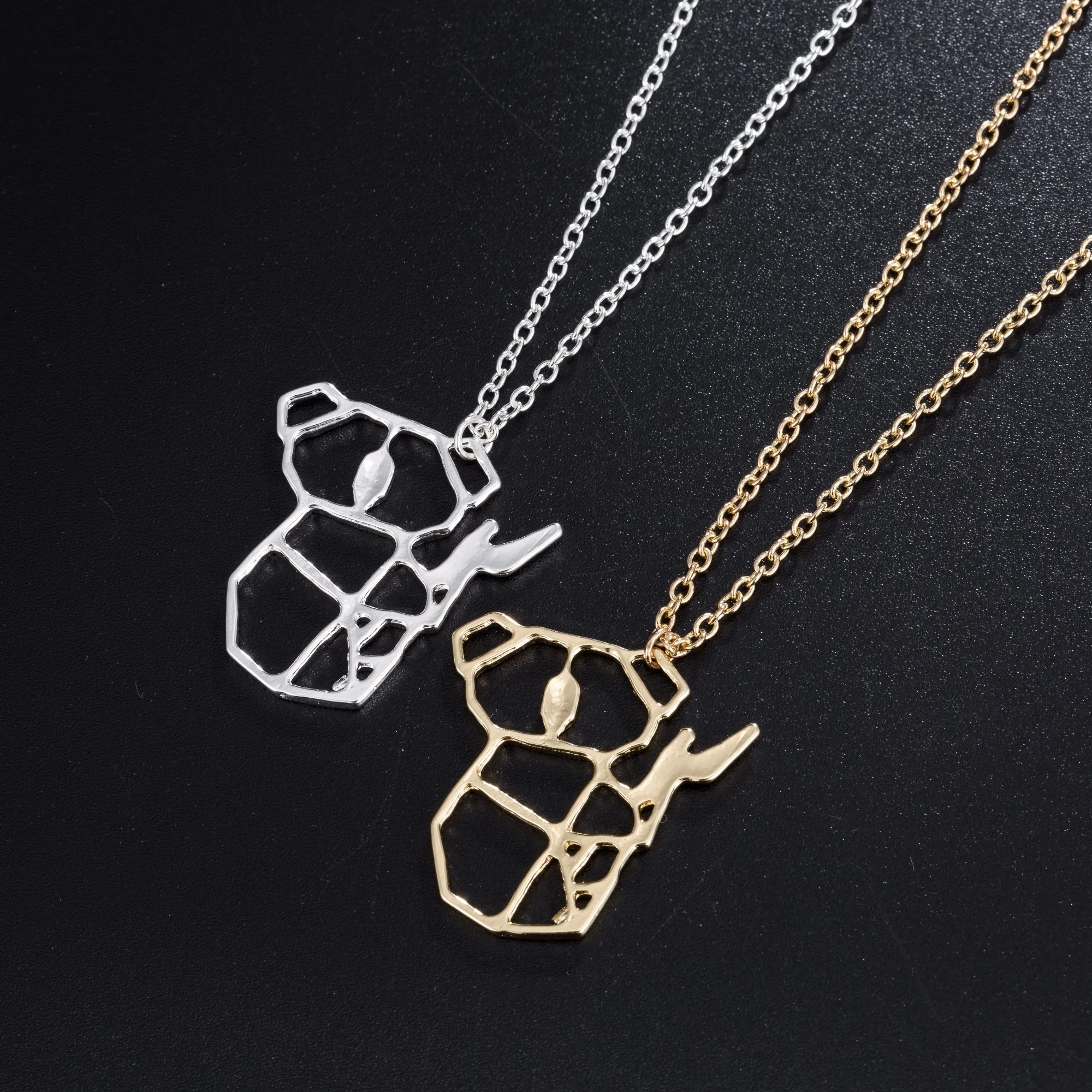 Cute Hollow-out Australian Koala Bear Feature Necklace Charm Animal Jewelry for Women Kids Children Day Gift | Украшения и