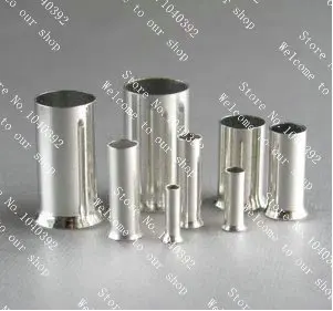 Free Shipping EN7508 Bare Copper Wire Ferrules For 0.75mm2 20 AWG 8mm of Pin Length|ferrule|ferrule capferrule brass |