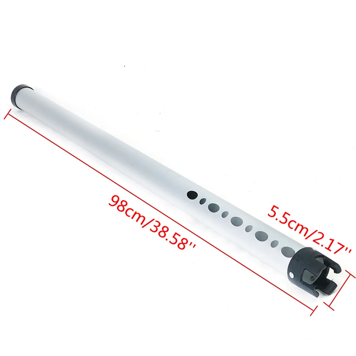 Portable Aluminum Shag Tube Practice Golf Ball Shagger Picker Hold Up 23 Balls Picking Pick Up the Balls Golf Accessory 98 cm
