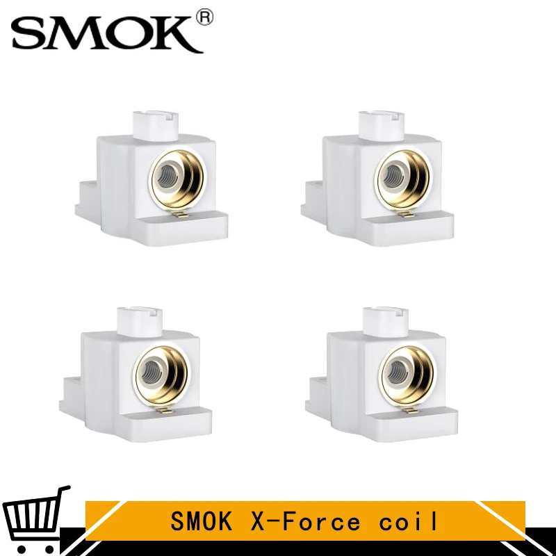 4 шт./лот оригинальный SMOK X Force катушка 0.6ohm 1.2ohm Замена испаритель головки для