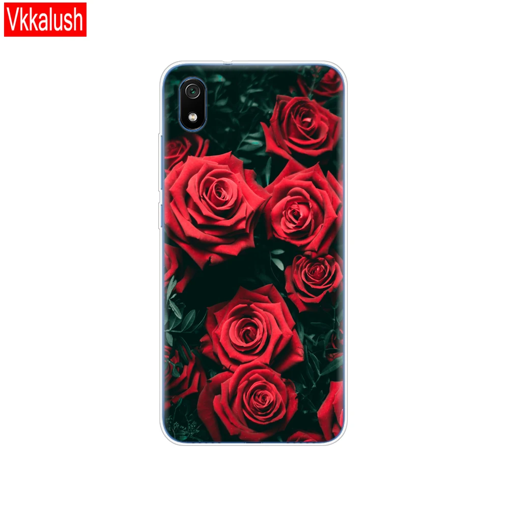 11053 Силиконовый чехол для Xiaomi Redmi 7a, чехол s, полная защита, мягкая задняя крышка из ТПУ для Redmi 7 A, чехол-бампер для телефона - Цвет: 11053