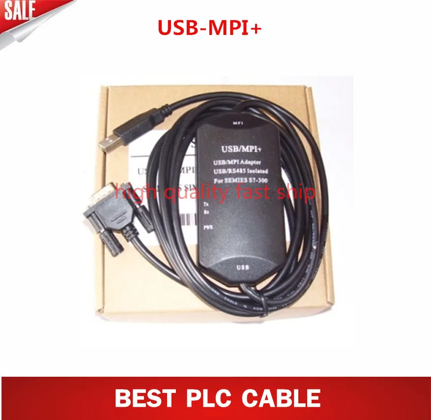 Изолированный ПЛК-кабель USB/мпай + ПЛК-адаптер USB-MPI для S7-200/300/400 замена 6ES7972-0CB20-0XA0 |