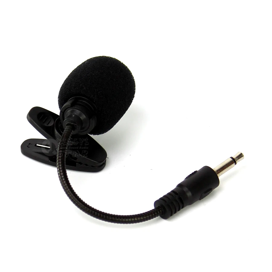 Мини микрофон на лацкане с разъемом 3 5 мм петличный для беспроводного ноутбука