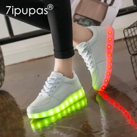 7ipupas 25 44 luminous sneaker kid led shoes do with lights up 2018 lighted shoes boy girl tenis led simulation glowing sneakers