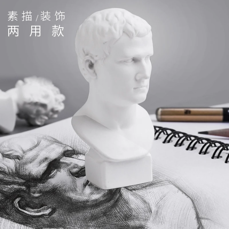 10 шт. упак. модель головы для набросков классическое украшение статуи из смолы и