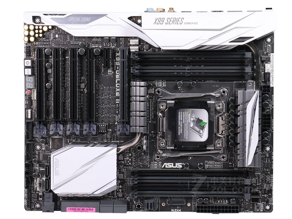 Бесплатная доставка оригинальная материнская плата для ASUS Настольная DDR4 LGA 2011 V3