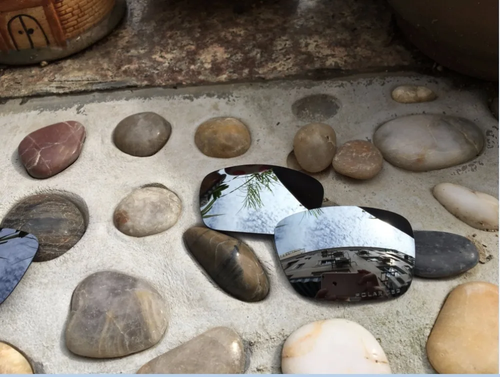 Серебристые поляризованные Сменные линзы для солнечных очков на топливных