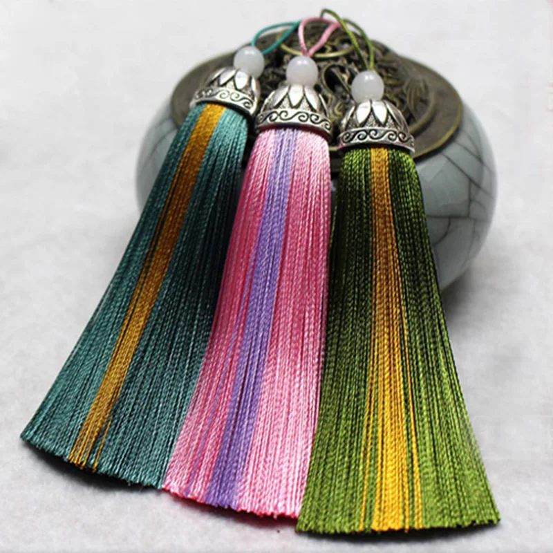 Новое поступление хлопковые кисточки Tasbih 7 цветов s-образные двухцветные