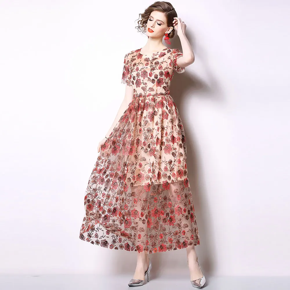 Женское вечернее платье Borisovich Элегантное Длинное Платье трапециевидной формы с