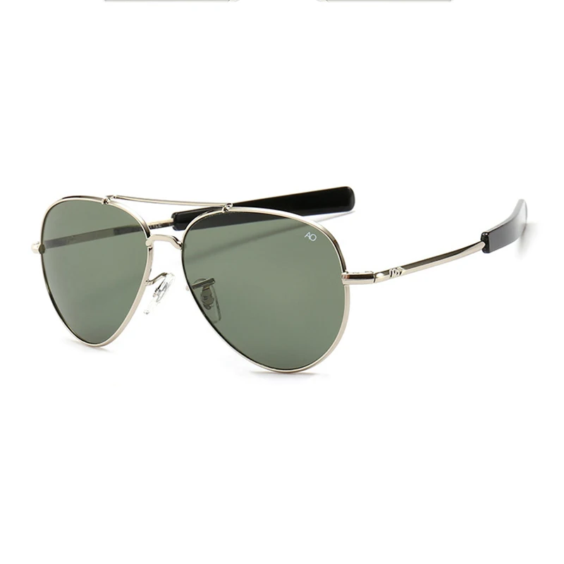 Мужские солнцезащитные очки в стиле пилота женские модные для вождения дорожные