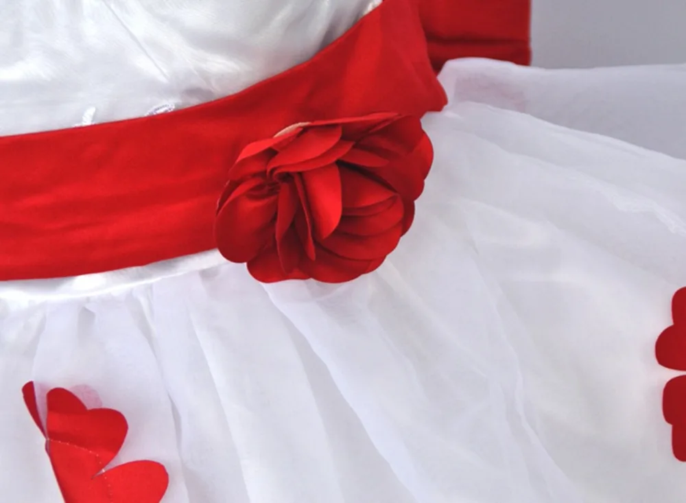 Летнее Детское свадебное платье принцессы платье-майка для Девочек Пышные