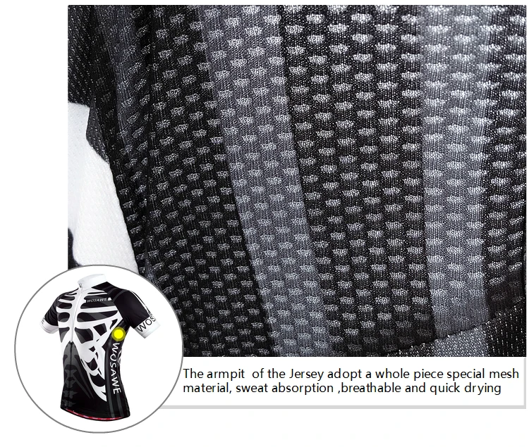 Clearance! WOSAWE Men Cycling Jersey MTB Mountain Road Bike Jersey Thermal Fleece Cycling Jacket Downhill Triathlon Bike Shirt