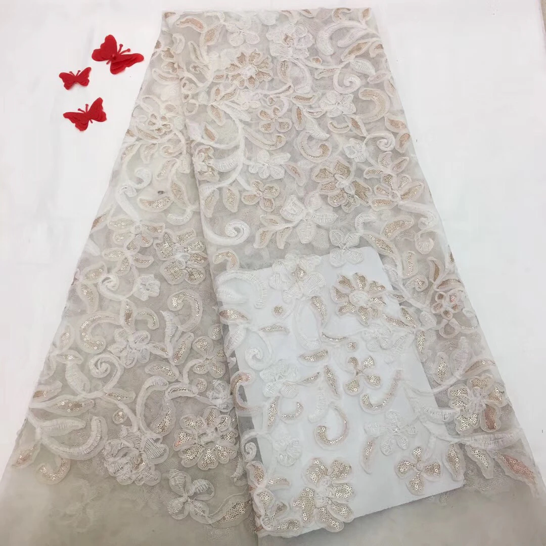 Кружевная 3D ткань в африканском стиле 2018 высокое качество кружевной материал
