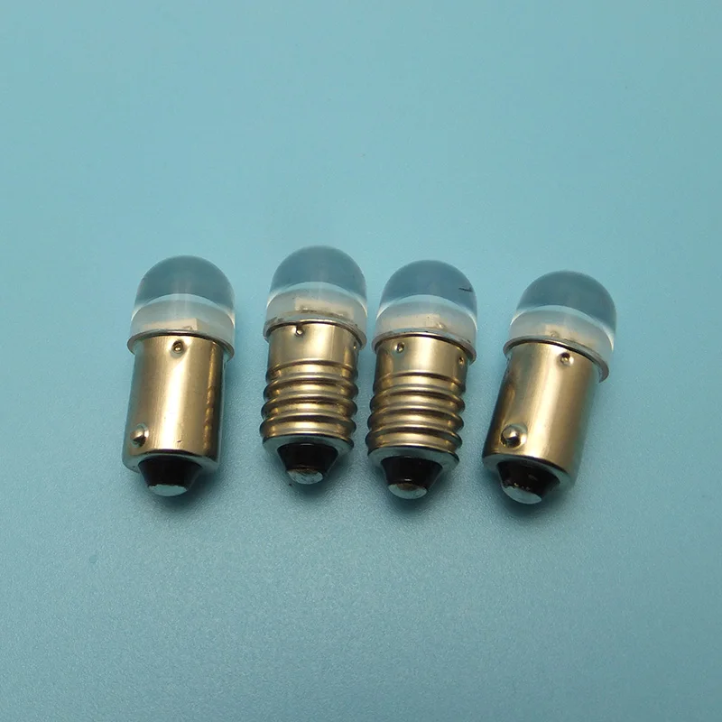 Фото Высококачественная Светодиодная лампа MIDCARS 6 в T4w Ba9s E10, 12 В, LIndicator светильник 2SMD 2835, светодиодный чип, задняя лампа 24 в 48 в 60 в №4