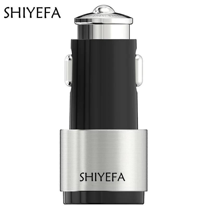 SHIYEFA автомобиля Зарядное устройство 2 Порты USB для iPhone samsung XiaoMi 5 В/4.2A быстрой