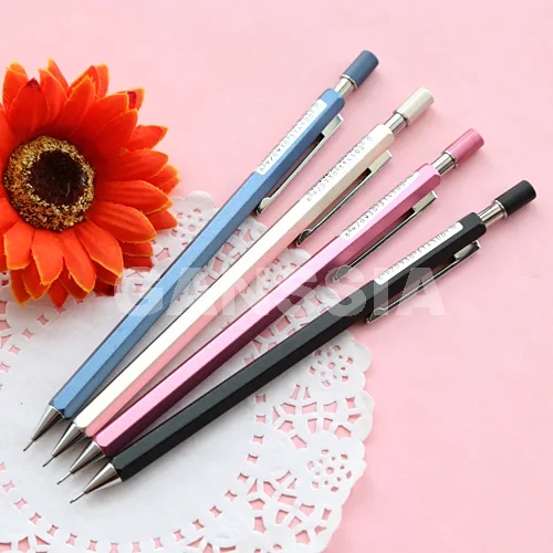 

1pc Metal series mechanical pencils New arrival creative pencil Office accessories School stationery supplies(ss-1265)
