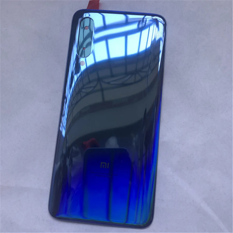MI9 Gorilla glass 5 Задняя стеклянная крышка для Xiaomi Mi 9, запасная задняя дверь Жесткий Чехол для батареи, задняя крышка корпуса
