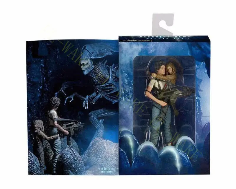 7 дюймов NECA Чужой Рипли И Ньют Deluxe Pack &quot30th юбилей ПВХ фигурку Модель Коллекция