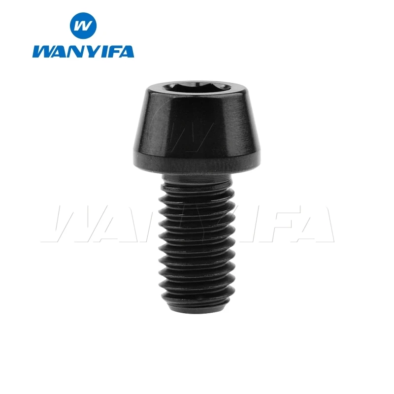 Wanifa Винт С Титановым болтом коническая головка M8x15 20 25 30 35 40 45 50 70 мм для