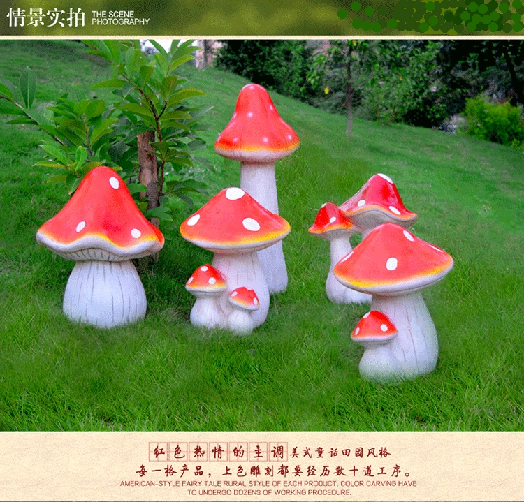 Гриб сада-парка садовые украшения магнезия континентальный подарки дома | Дом и