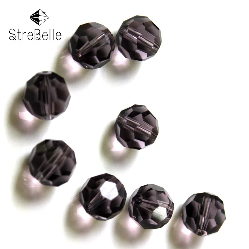 Круглые бусины 6 мм аксессуары из хрустального стекла и ткани для изготовления