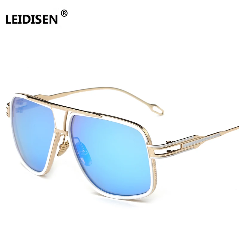 Мужские солнцезащитные очки LEIDISEN брендовые дизайнерские для вождения
